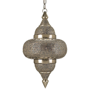 Lighting - Moroccan Pierced Metal Pendant Light