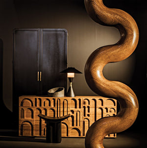 Asclepius - Dark Walnut
