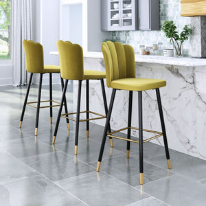 Zinclair Bar Chair Yellow