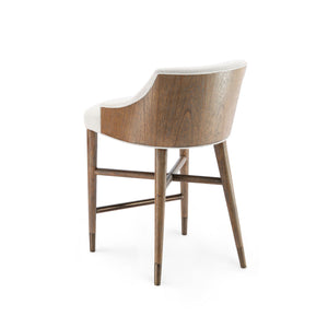 Cape Lilac Mahogany Counter Stool - Driftwood | Orion Collection | Villa & House