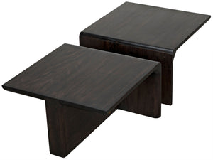 Hagen Coffee Table -  Ebony Walnut