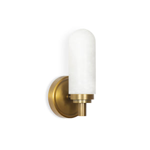 Salon Sconce Single (Natural Brass)