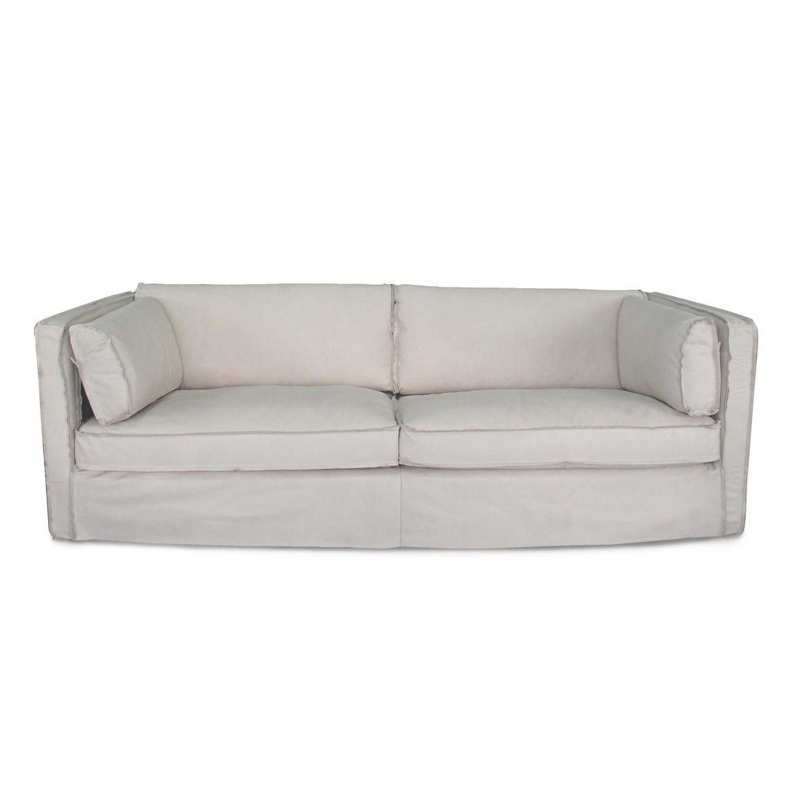 Regina Andrew Gypsy Leather Sofa (Cappuccino White)
