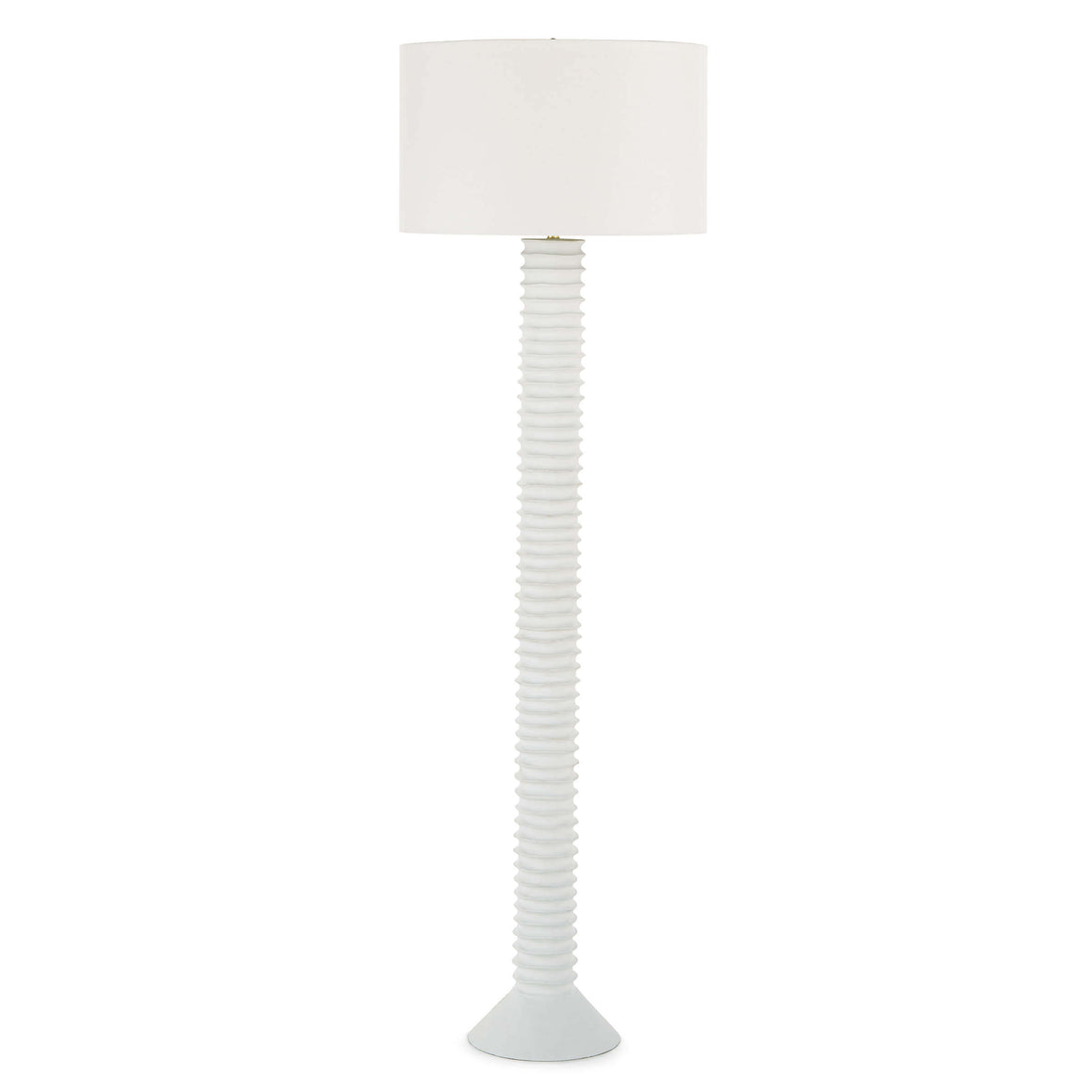 Nabu Metal Floor Lamp (White)