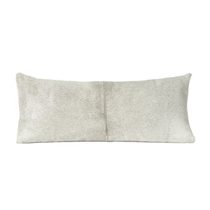Morgan Hair on Hide Rectangle Pillow (Grey)