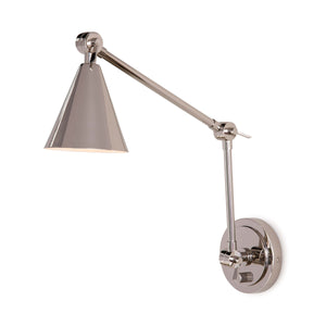 Sal Task Sconce (Polished Nickel)