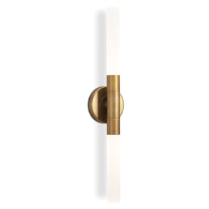 Wick Hilo Sconce (Natural Brass)