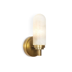 Salon Sconce Single (Natural Brass)