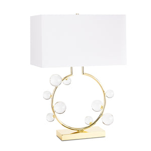 Bijou Ring Table Lamp (Clear)