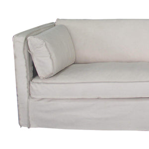Regina Andrew Gypsy Leather Sofa (Cappuccino White)