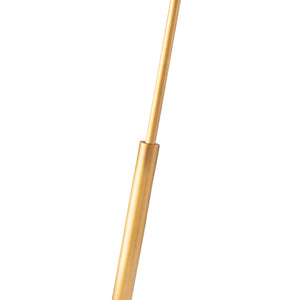 Spyder Floor Lamp (Blackened Brass and Natural Brass)