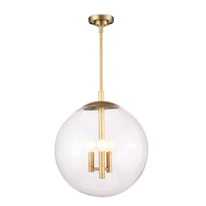 Cafe Pendant Medium (Natural Brass)