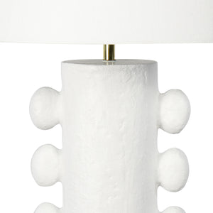 Sanya Metal Table Lamp (White)