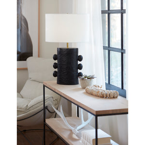 Maya Metal Table Lamp (Black)