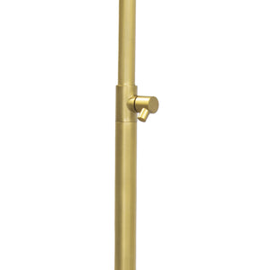 Noble Floor Task Reading Lamp (Natural Brass)