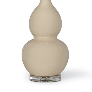 June Ceramic Table Lamp (Ivory)