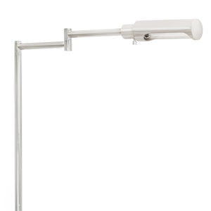 Noble Floor Task Reading Lamp (Polished Nickel)