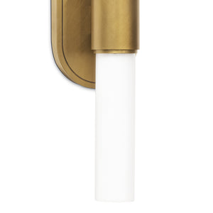 Dixon Sconce Double (Natural Brass)