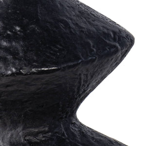 Poe Metal Vase (Black)