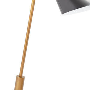 Spyder Task Lamp (Blackened Brass and Natural Brass)