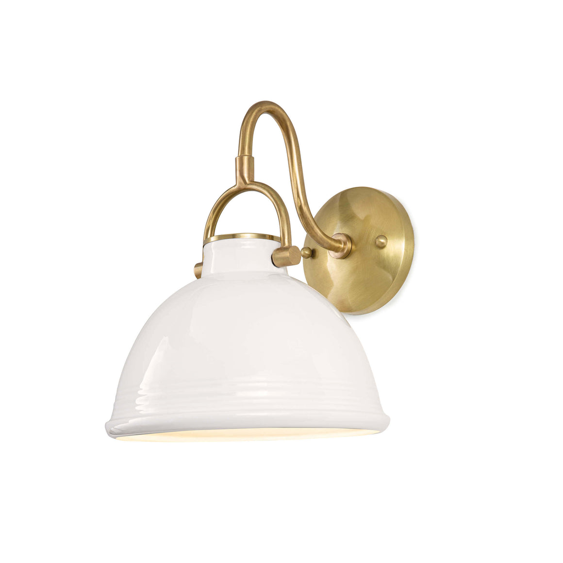 Eloise Ceramic Sconce (White)