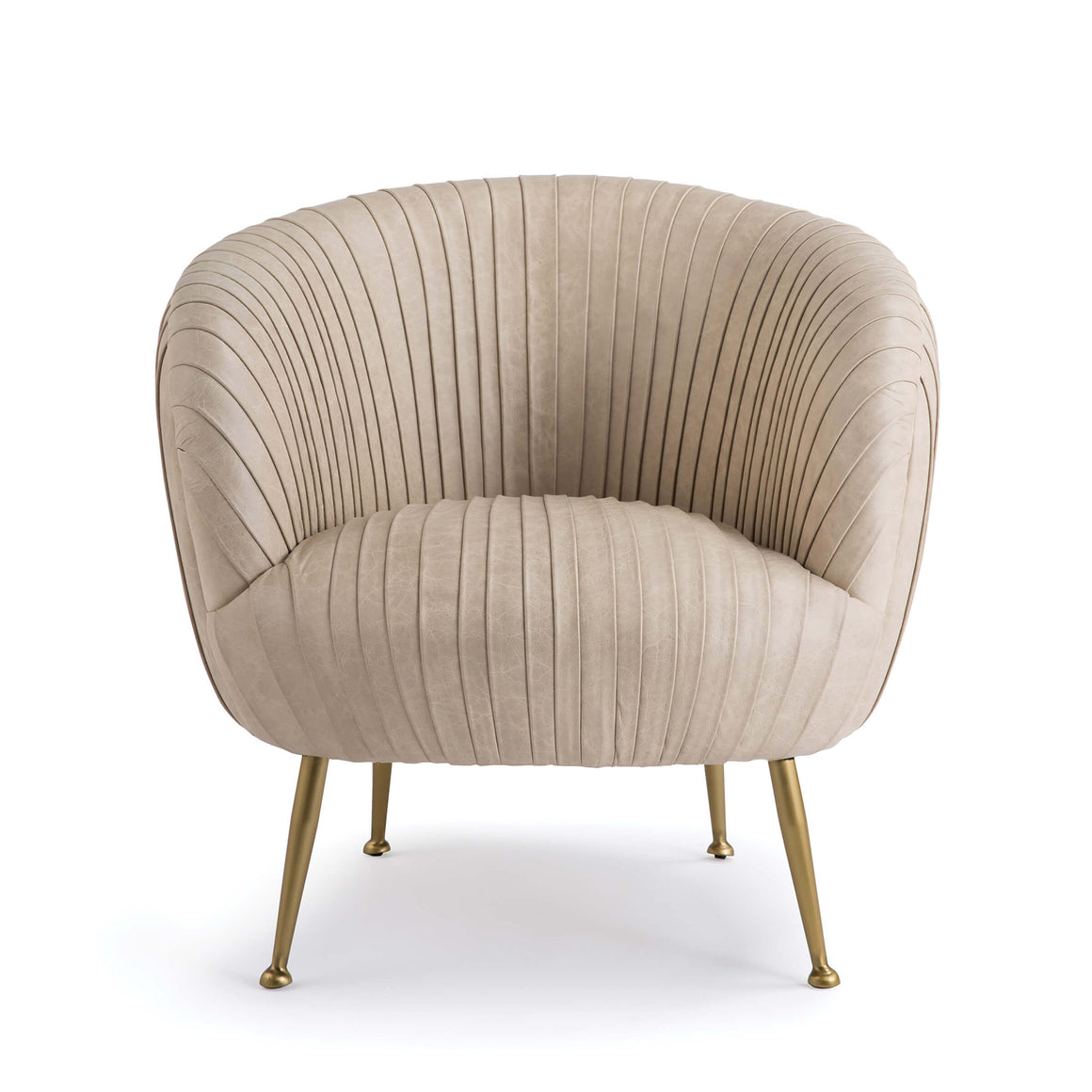 Regina Andrew Beretta Leather Chair (Cappuccino)