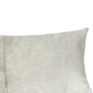 Morgan Hair on Hide Rectangle Pillow (Grey)