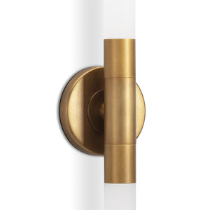 Wick Hilo Sconce (Natural Brass)