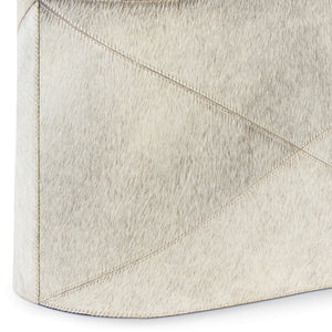 Andres Hair on Hide Basket (Grey)