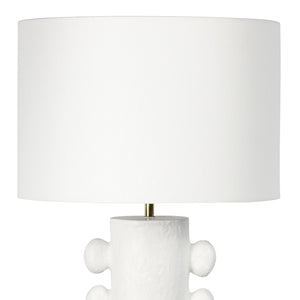 Sanya Metal Table Lamp (White)