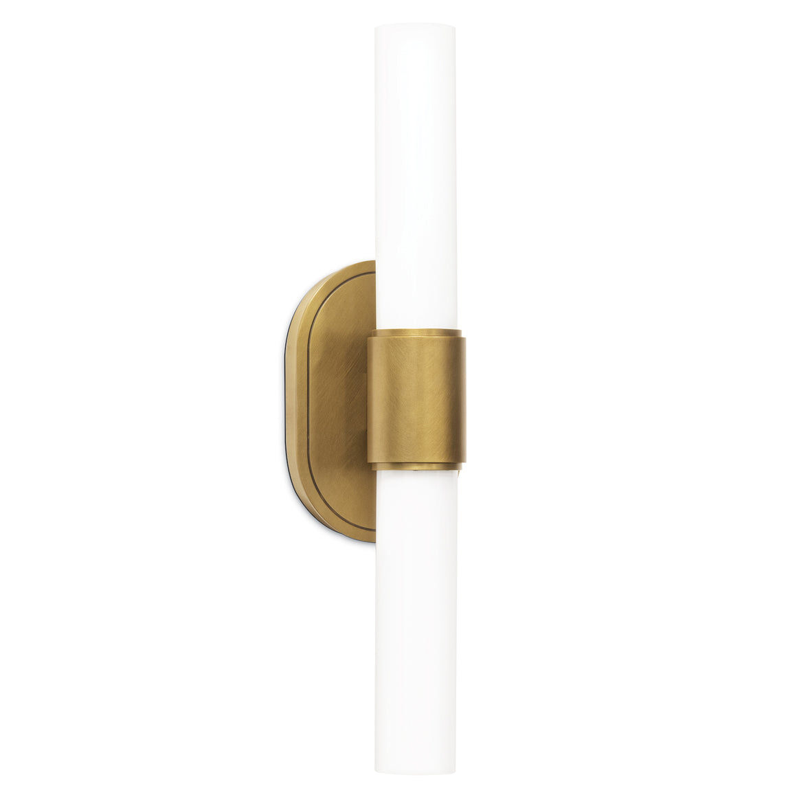 Dixon Sconce Double (Natural Brass)