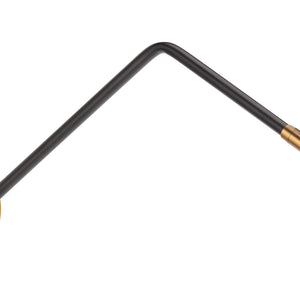 Spyder Single Arm Sconce (Blackened Brass and Natural Brass)