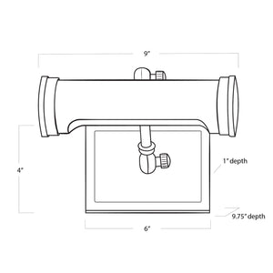 Tate Picture Light Small (Oil Rubbed Bronze)