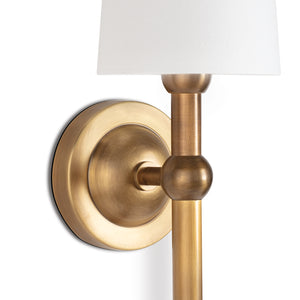 Jameson Sconce (Natural Brass)