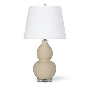 June Ceramic Table Lamp (Ivory)