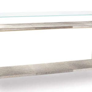 Andres Hair on Hide Console Large (Brass)