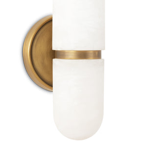 Salon Sconce Small (Natural Brass)