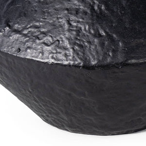 Poe Metal Vase (Black)