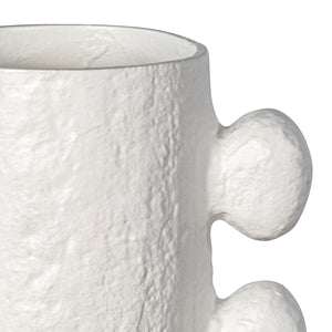 Sanya Metal Vase Large (White)