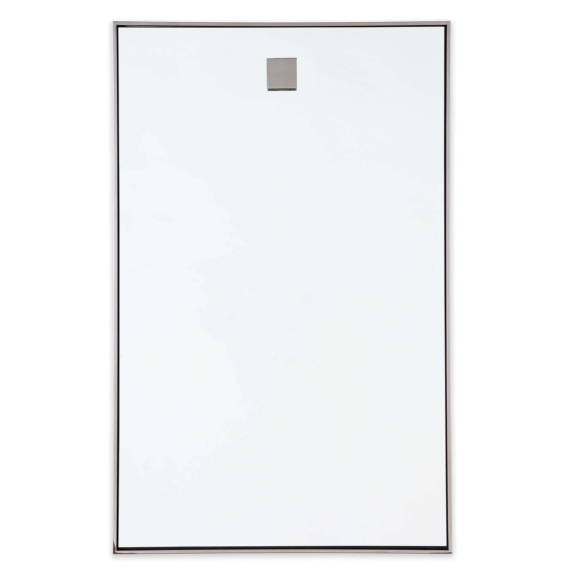 Hanging Rectangle Mirror (Polished Nickel)