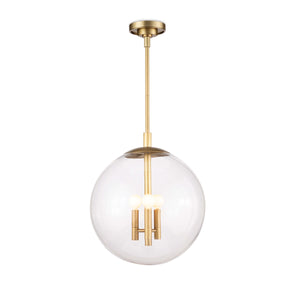 Cafe Pendant Small (Natural Brass)