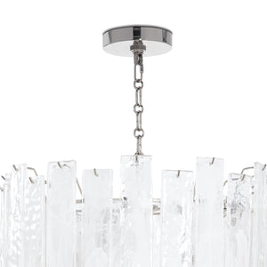 Glacier Chandelier Small (Polished Nickel)