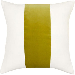 Ming Birch Wasabi Velvet Band Pillow