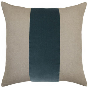 Ming Linen Bali Velvet Band Pillow