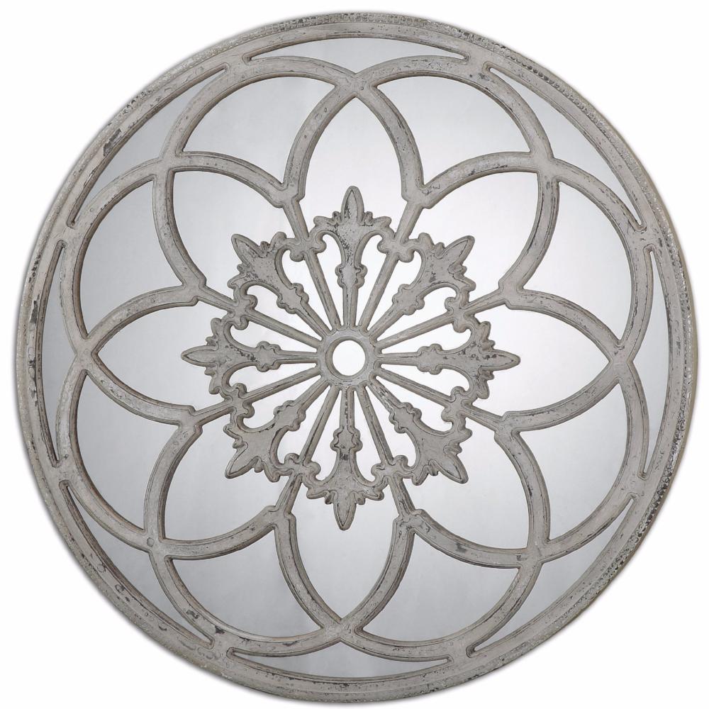 Buy Gold Mild Steel Aurora Decorative Mirror at 3% OFF by Home4U | Pepperfry
