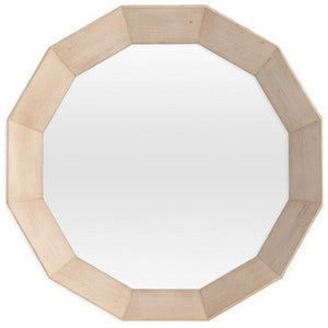 Mirrors - Edwin Round Mirror - Cashew ( 28 Finish Options )