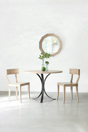 Mirrors - Edwin Round Mirror - Cashew ( 28 Finish Options )