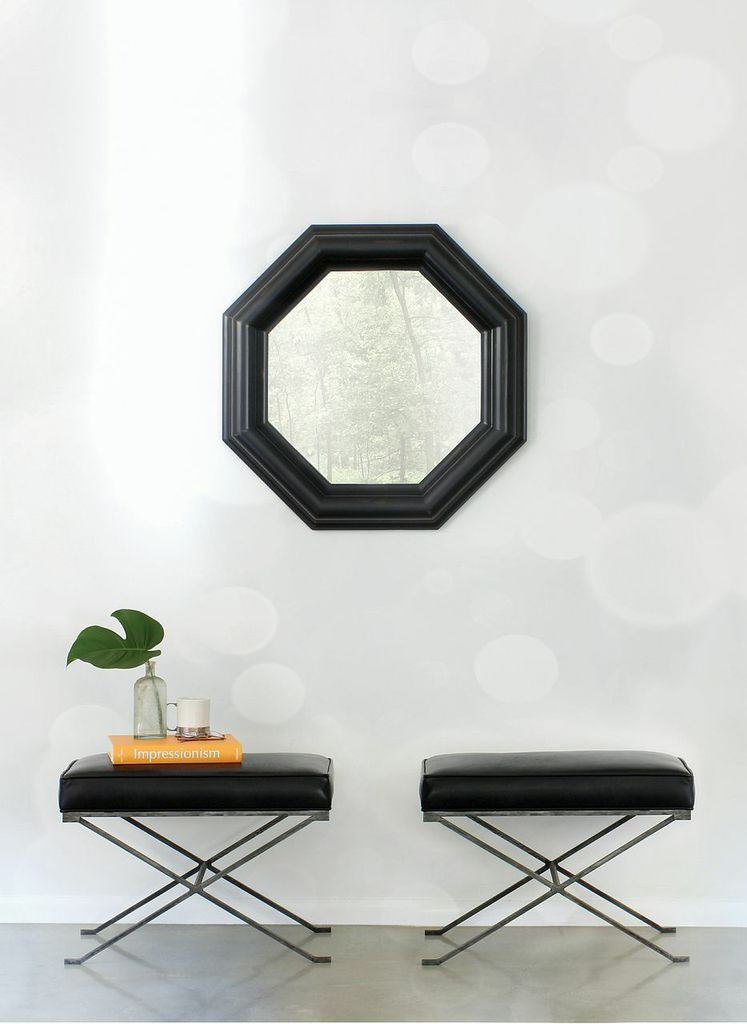 Mirrors - Ella Octagon Beveled Mirror - Black  ( 28 Finish Options )