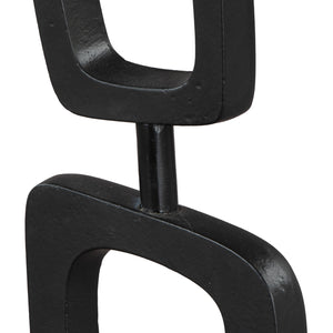 Deco Table Art Black & White