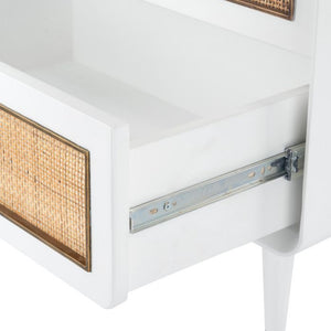 2-Drawer Side Table - White | Malmo Collection | Villa & House